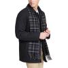 imageDockers Mens Weston Wool Blend Coat with Scarf Regular and Big ampamp TallNavy