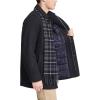 imageDockers Mens Weston Wool Blend Coat with Scarf Regular and Big ampamp TallNavy