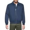 imageDockers Mens Micro Twill Golf Bomber Jacket Standard and Big ampamp TallNavy