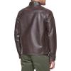 imageDOCKERS Mens The Dylan Faux Leather Racer JacketDark Brown