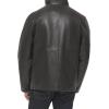 imageDOCKERS Mens The Dylan Faux Leather Racer JacketDark Brown With Bib