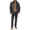 imageDOCKERS Mens The Dylan Faux Leather Racer JacketDark Brown With Bib