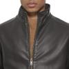 imageDOCKERS Mens The Dylan Faux Leather Racer JacketDark Brown With Bib