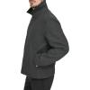 imageDOCKERS Mens Wool Blend Zip Up Jacket with Quilted BibCharcoal Without Bib