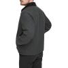 imageDOCKERS Mens Wool Blend Zip Up Jacket with Quilted BibCharcoal Without Bib