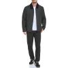 imageDOCKERS Mens Wool Blend Zip Up Jacket with Quilted BibCharcoal Without Bib