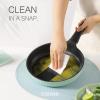 imageCAROTE Pots and Pans Set Nonstick Cookware Set Induction Cookware Non Stick Kitchen Cooking Set with Frying Pans SetEgg Pan9 PieceBlue