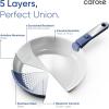 imageCAROTE 25pcs Ceramic Cookware Set Pots and Pans Set Non Stick Induction Kitchen Sets Non Stick RV Cookware with Detachable Handle DishwasherOven Safe Cookware Set NavyNavy