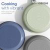 imageCAROTE 25pcs Ceramic Cookware Set Pots and Pans Set Non Stick Induction Kitchen Sets Non Stick RV Cookware with Detachable Handle DishwasherOven Safe Cookware Set NavyNavy