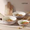 imageCAROTE 10quot Ceramic Saute Pan wilt Lid Non Stick Frying Pan Skillet Chefs Pan Healthy ampamp PFOAPFAS Free InductionCompatible Taupe