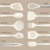 imageCAROTE Kitchen Utensil Set for Nonstick Cookware Heat Resistant Silicone Cooking Utensils Set 10pcs White Oderless Spatula Turner