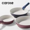 imageCAROTE 4pcs Non Stick Frying Pans 8quot10quot12 Frying Pan Egg Pan Omelet Pans with Detachable Handle Nonstick Cookware PFOA Free Induction Compatible ampamp Oven Safe Dishwasher Safe RedBlue