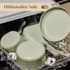 imageCAROTE Pots and Pans Set Nonstick Ceramic Cookware Set Yellow Cooking Set Kitchen Induction Set with Steamer PFAS PTFE Free9 PieceGreen