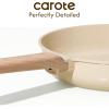 imageCAROTE 10quot Frying Pan Set NonToxic PTFE ampamp PFOA Free Fry Pan ampamp Omelet Pan Compatible with Induction Ceramic Gas Cooktops
