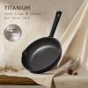 image:imageCAROTE 31PCS Pots and Pans Set Nonstick Cookware Set Kitchen Non Stick Induction Titanium Cookware Nontoxic Granite Cooking set PFOA FreeBlack