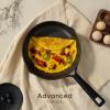 image:imageCAROTE 31PCS Pots and Pans Set Nonstick Cookware Set Kitchen Non Stick Induction Titanium Cookware Nontoxic Granite Cooking set PFOA FreeBlack
