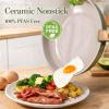 image:imageCAROTE 18Pcs Ceramic Cookware Set with Detachable Handle Pots and Pans Set Non Stick Non Toxic Cookware Set Removable Handles Induction Kitchen Cookware Sets DishwasherOven SafeGreen