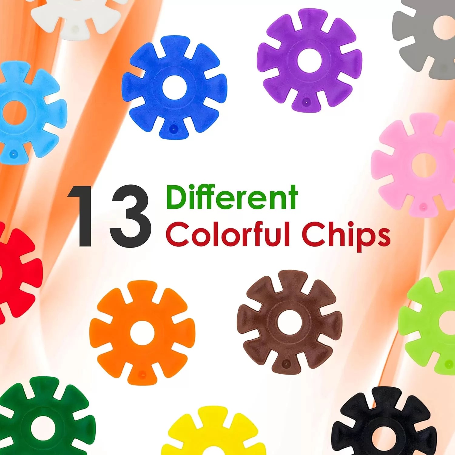 imagePicassoTiles Construction Building Chips Block 300 Piece Set Interlocking Plastic Disc STEM Learning Toy Creative Education Child Brain Development Play for Toddler Kids Boys Girls Ages 3 ampamp Up PTF300