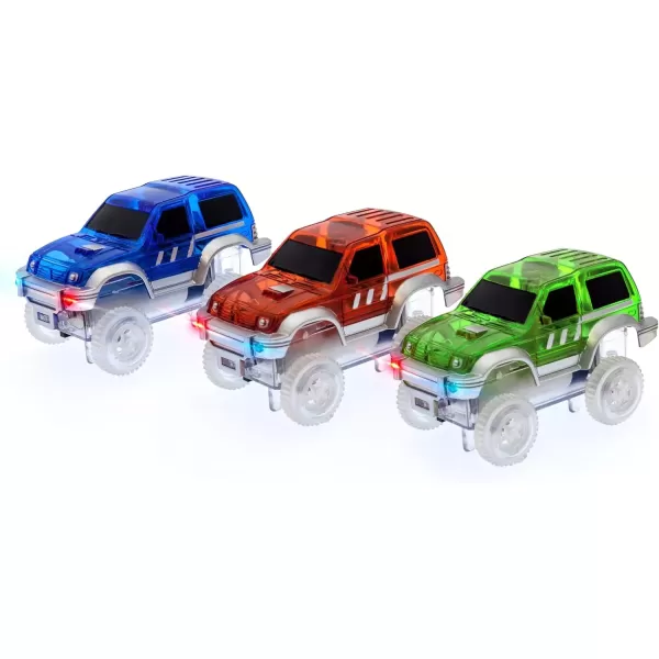 imagePicassoTiles 80 Piece Race Car Track Building Block Educational Toy Set Magnetic Tiles Magnet DIY Playset 2 Light Up Car STEM Learning Construction Kit HandEye Coordination Fine Motor Skill TrainingPTE06