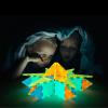 imagePicassoTiles Kids Toy Building Block Set Glow in The Dark Children Construction Kit Magnet Tiles Magnetic STEM Interlocking Playboard Educational Learning Stacking Blocks Child Brain Development PT60Glow in The Dark