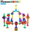 imagePicassoTiles Marble Run 150Piece Magnetic Tile Race Track Toy Play Set STEM Building ampamp Learning Educational Magnet Construction Kit Child Brain Development Toys Boys Girls Age 3 4 5 6 7 8 Years Old200 Piece