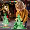 imagePicassoTiles 106 Piece Magnetic Tiles Light Up LED Christmas Tree Holiday Theme Construction Magnet Building Blocks Set STEM Learning Gifts Toys for Toddlers Boys Girls Child Kids Toy Educational Game
