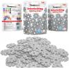 imagePicassoTiles Building Chips Interlocking Disc Construction Blocks in 12 Colors STEM Learning Early Education Toy Engineering Playset Child Brain Development for Toddlers Girls Boys Kids Age 3 PTF108Gray Color