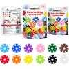 imagePicassoTiles Building Chips Interlocking Disc Construction Blocks in 12 Colors STEM Learning Early Education Toy Engineering Playset Child Brain Development for Toddlers Girls Boys Kids Age 3 PTF10812 Colors