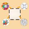 imagePicassoTiles Clear Transparent Magnetic Building Tiles Blocks Expansion Construction Set Magnets STEM Learning Kit Educational Toys Preschool Toddler Children Boys and Girls Ages 3 Years
