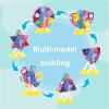imagePicassoTiles Magnet Tile Building Blocks Ferris Wheel Amusement Rotating Playset Multi Structural Magnetic Tiles Toddlers Kids Educational STEM Learning Kit 3D Construction Block Toy Set Ages 3 PT01