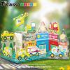 imagePicassoTiles Magnet Tile Building Blocks Forest Animal Themed Playset with 8 Character Action Figures Educational STEM Learning Construction Kit Pretend Play Magnetic Tiles Toddler Kids Ages 3 PTQ26Metro City Themed