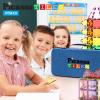 imagePicassoTiles Toy Carry Case Magnetic Tiles Construction Blocks Magnet Toys Kids Accessory Character Action Figure Toddlers Storage Box Organizer STEM Portable Travel Bag Water Resistant Oxford Cloth