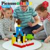 imagePicassoTiles 108PC Magnetic Puzzle Cube  Toys Carrying Case 1quot Pixel Mix ampamp Match Cubes wFree Idea Book Sensory Toys Magnetic Tiles Construction Block Travel Bag Waterproof Storage Organizer Box