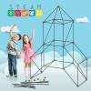 imagePicassoTiles Kids Fort Building Kit Playset 100 Piece Indoor and Outdoor Toy Set Fort Construction Builders Blocks Toys for Kids Boys Girls STEM Learning Castle System Tunnel Tent Rocket Pretend Play