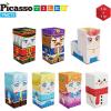 imagePicassoTiles Magnet Cube Winter Ice Themed Mix and Match Building Block Castle Construction Toy with 7 Magnetic Cubed Character Action Figures STEM Learning Education Sensory Pretend Play Age 3 PMC72