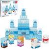 imagePicassoTiles Magnet Cube Winter Ice Themed Mix and Match Building Block Castle Construction Toy with 7 Magnetic Cubed Character Action Figures STEM Learning Education Sensory Pretend Play Age 3 PMC72