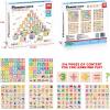 imageMagnetic Cubes Magnet Building Block Sensory Activity Center 1quot Puzzle Cube 216 Pattern Early Education Toy Letter Alphabet Number Shape STEAM Learning Blocks Boy Girl Toddlers 3 Montessori
