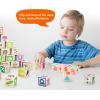 imageMagnetic Cubes Magnet Building Block Sensory Activity Center 1quot Puzzle Cube 216 Pattern Early Education Toy Letter Alphabet Number Shape STEAM Learning Blocks Boy Girl Toddlers 3 Montessori