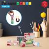 imagePicassoTiles Magnetic Cube Puzzle 6in1 Dinosaur Theme Pattern Magnet Brain Teaser Building Cubes 120 Pictures Toy Set Kids Ages 3 ampamp Up Preschool Children Promote Problem Solving Skills PMC23