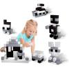 imagePicasso Cubes 1 Magnetic Puzzle Cube 101 pcs Black and White Magnet Construction Building Block Set Sensory Toy Early Education STEM Learning Free Ideabook with 53 Ideas Children Age 3 Boy Girl