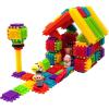 imagePicassoTiles 151PC  120PC Hedgehog Interlock Building Blocks Includes Truck Theme Set with Animal Figures STEAM Learning ampamp Educational Sensory Playset for Preschool and Kindergarten Kids Ages 3