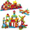 imagePicassoTiles 151PC  120PC Hedgehog Interlock Building Blocks Includes Truck Theme Set with Animal Figures STEAM Learning ampamp Educational Sensory Playset for Preschool and Kindergarten Kids Ages 3