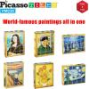 imagePicassoTiles 1 Magnetic Puzzle Building Cubes Blocks for kids Van Gogh puzzle Mona Lisa Hand puzzle kids toys 3 year old boy girl STEM toys Toddler TeenYoung ExplorersEducational Popular Art