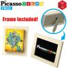 imagePicassoTiles 1 Magnetic Puzzle Building Cubes Blocks of Popular World Famous Art Paintings with Free Frame Educational STEAM Toys for 3 Year Old Boys Girls Toddlers Or Preschool Age Children PMC21