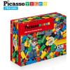 imagePicassoTiles 150 Piece Large Construction Brick Building Blocks STEM Bricks Toy Set Creative Learning Early Education Playset 5 Colors 4 Unique Shapes Mix ampamp Match Toys for Kids Boys Girls Child Age 3PBS1250