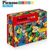 imagePicassoTiles 150 Piece Large Construction Brick Building Blocks STEM Bricks Toy Set Creative Learning Early Education Playset 5 Colors 4 Unique Shapes Mix ampamp Match Toys for Kids Boys Girls Child Age 3PBS1750