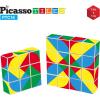 imagePicassoTiles 1quot Infinite Magnetic Puzzle Game Magic Pixy Cube Puzzles Brain Teaser Set wFree Ideabook Kids Toy Magnet Pattern Block Matching Card Challenge Toys Inspiration STEM Learning PTC16
