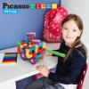 imagePicassoTiles 400pc Construction Toy Straw Building Set Children STEM Learning Interlocking Building Toys Creative Straw Connecting Builder Kits Early Education Kit for Kids Boys ampamp Girls Ages 3 PTS400PTT136