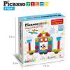 imagePicassoTiles 400pc Construction Toy Straw Building Set Children STEM Learning Interlocking Building Toys Creative Straw Connecting Builder Kits Early Education Kit for Kids Boys ampamp Girls Ages 3 PTS400Hedgehog 41pc
