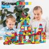 imagePicassoTiles 400pc Construction Toy Straw Building Set Children STEM Learning Interlocking Building Toys Creative Straw Connecting Builder Kits Early Education Kit for Kids Boys ampamp Girls Ages 3 PTS400Hedgehog 240pc